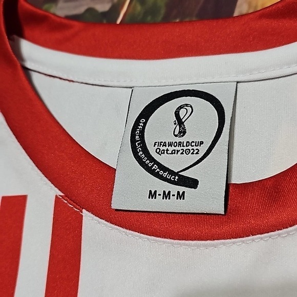 Fifa World Cup 2022 USA Red White Blue Shirt Medium NWT‎ - Picture 5 of 6